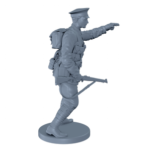 First World War British Soldier Pointing